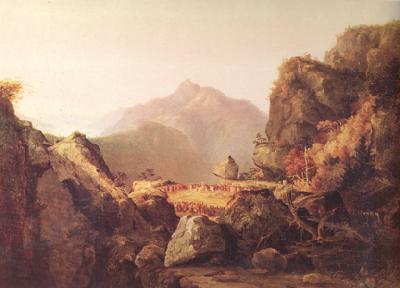 Thomas Cole scene from Last of the Mohicans (nn03) China oil painting art